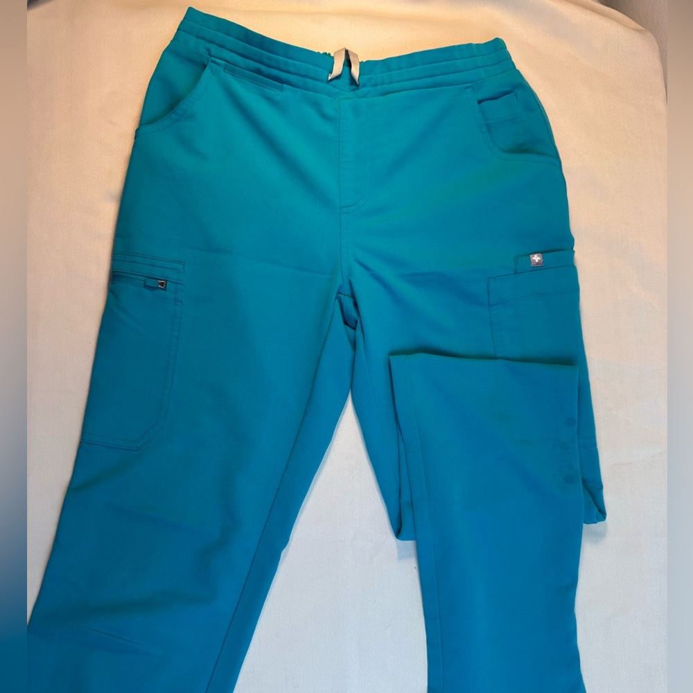 FIGS Teal Technical Collection Scrub Pants, TW2000T